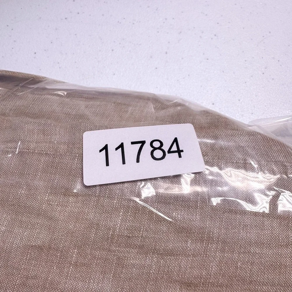 Jos A Bank 1905 Dress Pants Mens 36x31 Beige Linen Flat Front Straight Summer